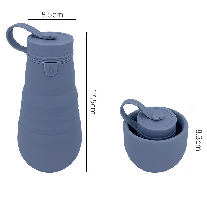 Sticlă pliabilă pentru apă pentru femei 0