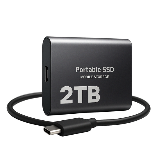 Stocare SSD portabilă externă de mare viteză USB-C 1050MB/s 0