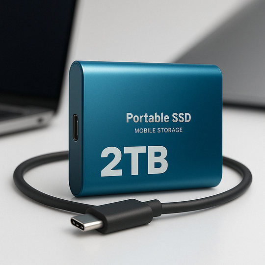 Stocare SSD portabilă externă de mare viteză USB-C 1050MB/s 1