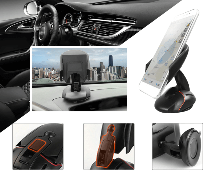 Suport Auto Pentru Telefon 360° Transformabil