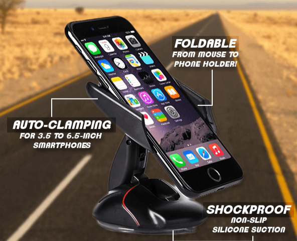 Suport Auto Pentru Telefon 360° Transformabil