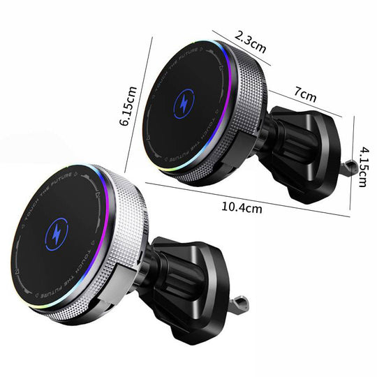 Suport Auto Magnetic cu Încărcare Rapidă Unisex 2