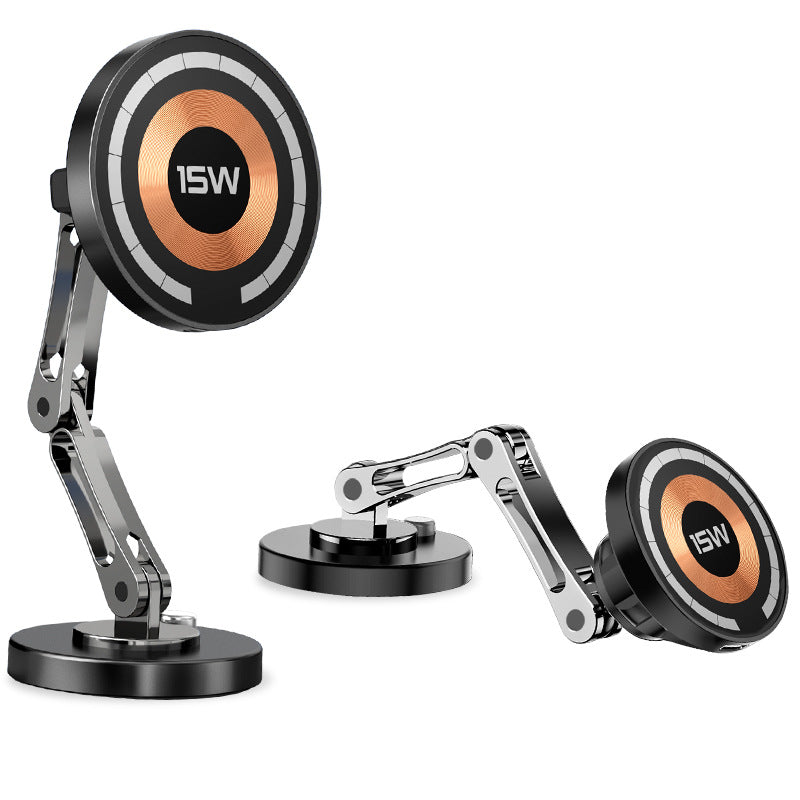 Suport Auto Universal pentru Încărcare Wireless cu Braț Reglabil 1