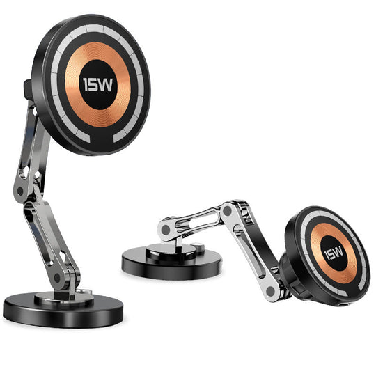 Suport Auto Universal pentru Încărcare Wireless cu Braț Reglabil 1