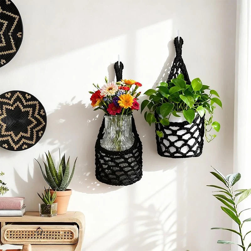 Suport Plante Macrame Decorativ pentru Interior și Exterior 0