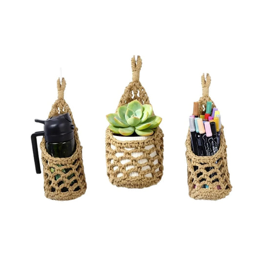 Suport Plante Macrame Decorativ pentru Interior și Exterior 4