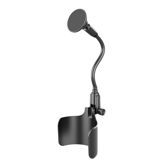 Suport Reglabil pentru Tetiera Auto cu Braț Telescopic și Suport Anti-Alunecare 1