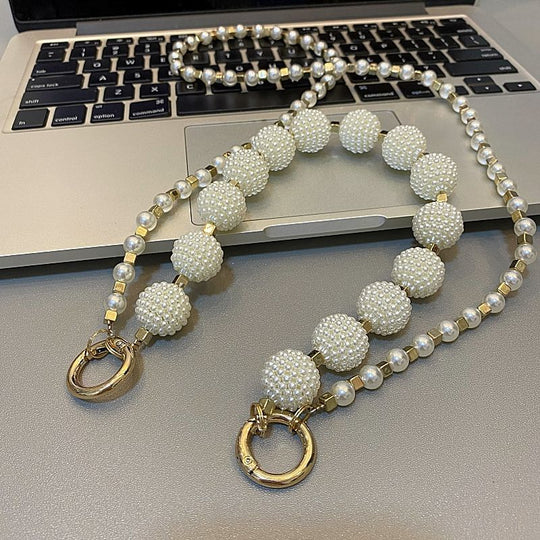 Suport pentru ochelari cu mărgele pentru femei, design sofisticat 0