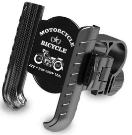Suport unisex pentru bicicletă și motocicletă cu prindere universală și rotație 360° 2