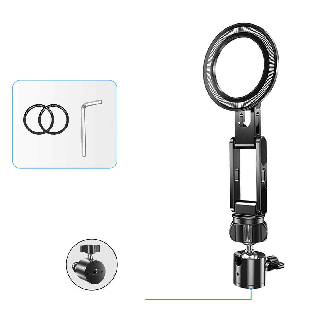 Suport unisex pentru lumină inelă cu articulație flexibilă Bowllift 0