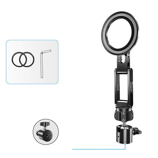 Suport unisex pentru lumină inelă cu articulație flexibilă Bowllift 0