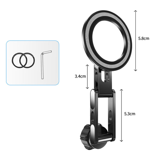 Suport unisex pentru lumină inelă cu articulație flexibilă Bowllift 2