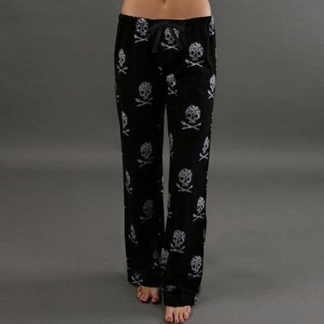 Sweatpants Cu Imprimeu De Cranii
