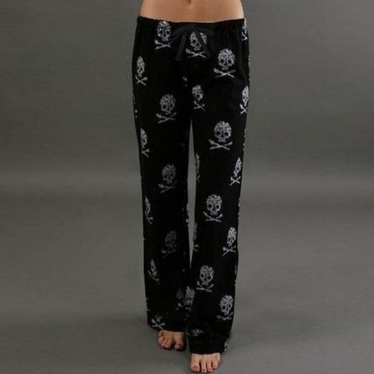Sweatpants Cu Imprimeu De Cranii