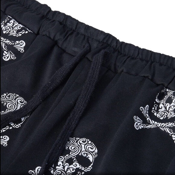 Sweatpants Cu Imprimeu De Cranii