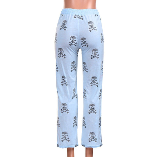 Sweatpants Cu Imprimeu De Cranii