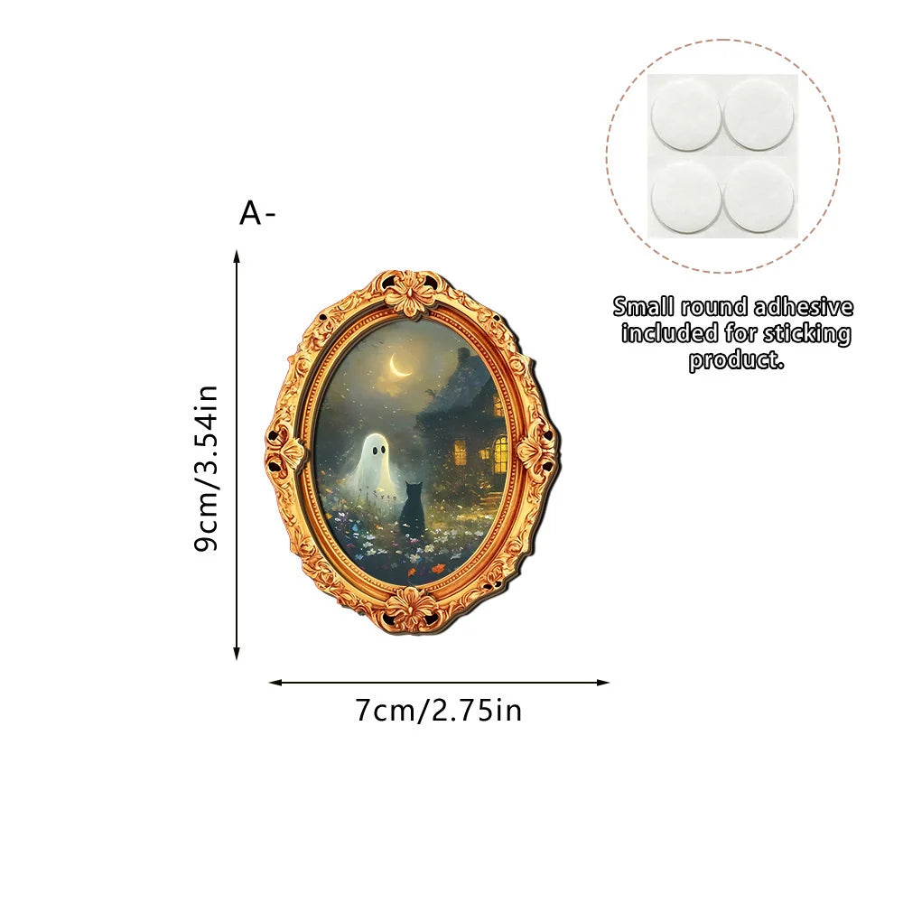 Tablou decorativ cu motiv creativ de fantome pentru interior 12