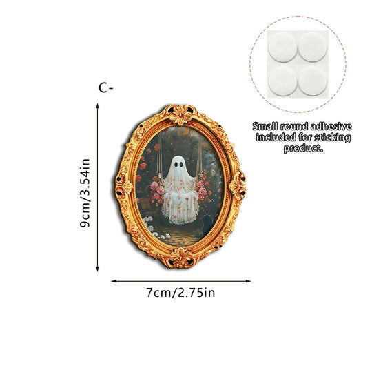 Tablou decorativ cu motiv creativ de fantome pentru interior 6