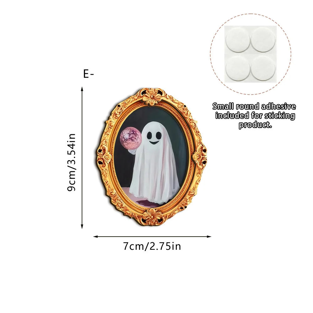 Tablou decorativ cu motiv creativ de fantome pentru interior 8
