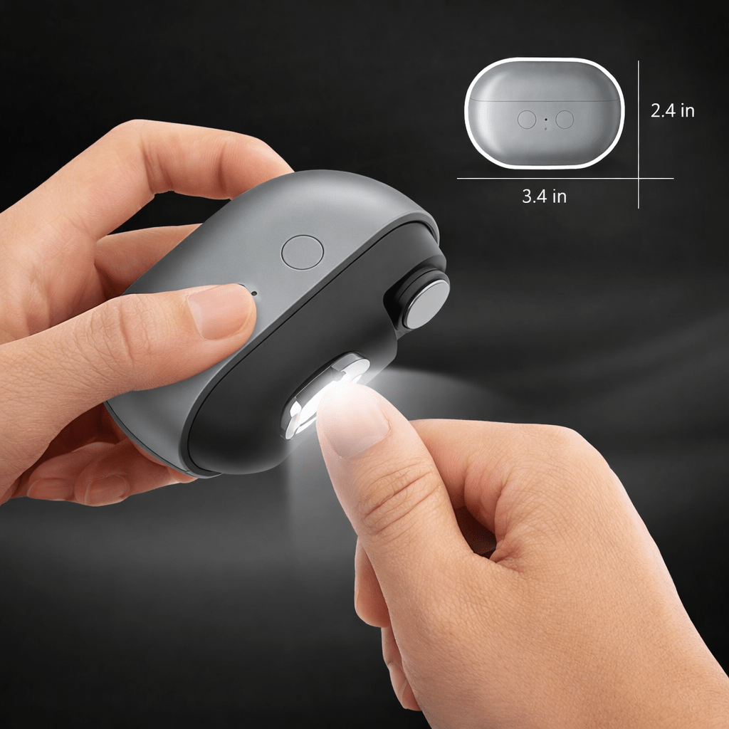 Tăietor de unghii ergonomic pentru îngrijire precisă 3