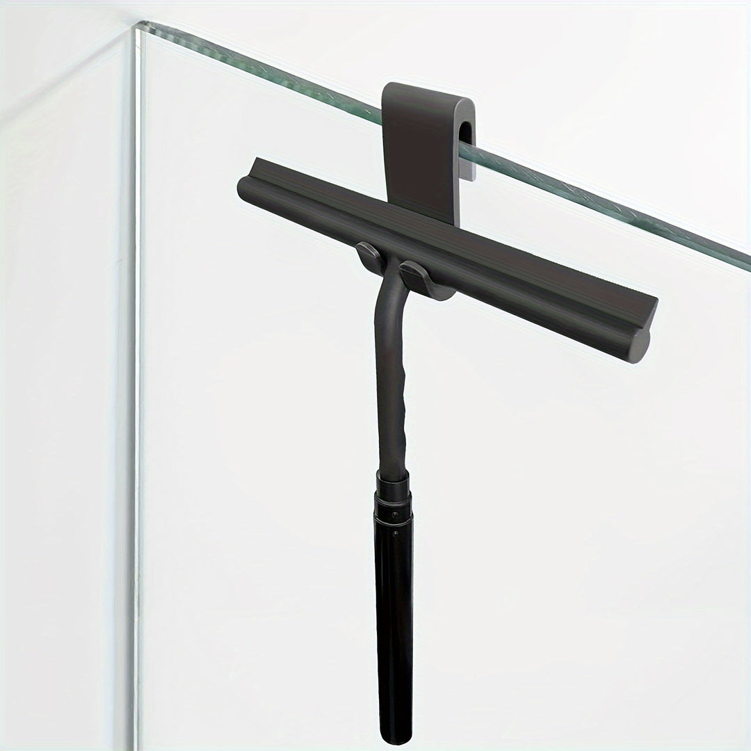 Telescopische Douchewisser voor Badkamer met Uitschuifbare Steel en 2-in-1 Functie 2