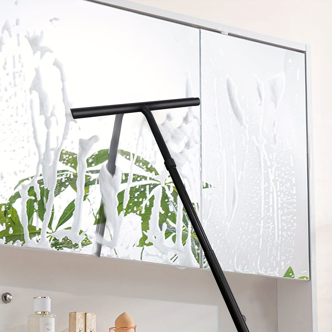 Telescopische Douchewisser voor Badkamer met Uitschuifbare Steel en 2-in-1 Functie 3
