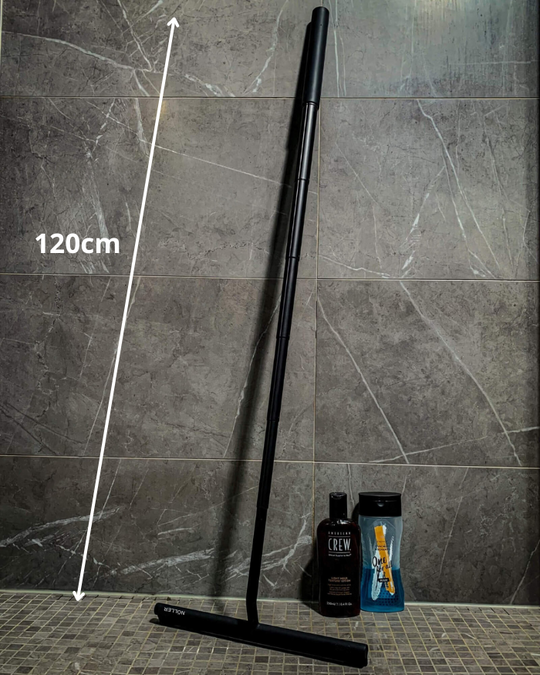 Telescopische Douchewisser voor Badkamer met Uitschuifbare Steel en 2-in-1 Functie 5