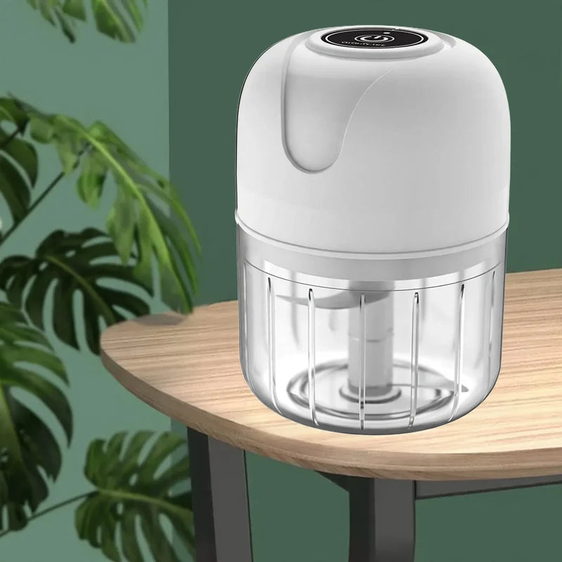 Tocător electric de usturoi și ingrediente, capacitate 100-250 ml 4
