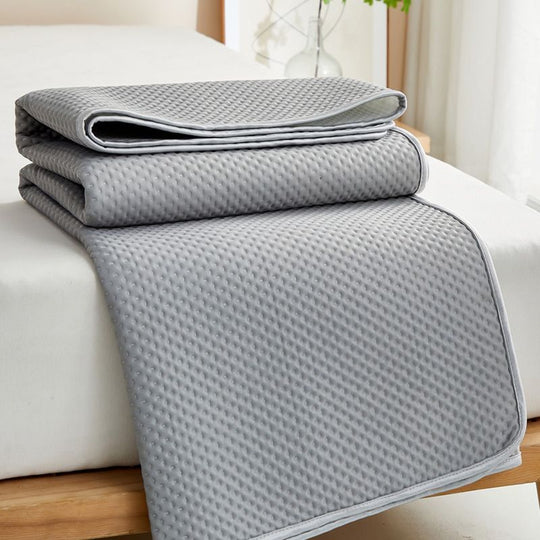 Topper pentru saltea unisex cu efect de răcire și strat anti-alunecare 3