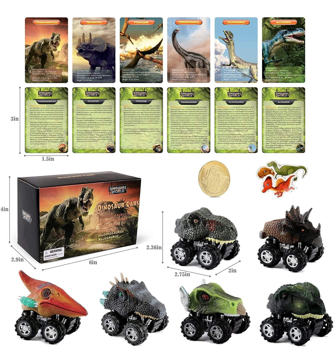 Trageți Înapoi Dinozaur Mini Auto