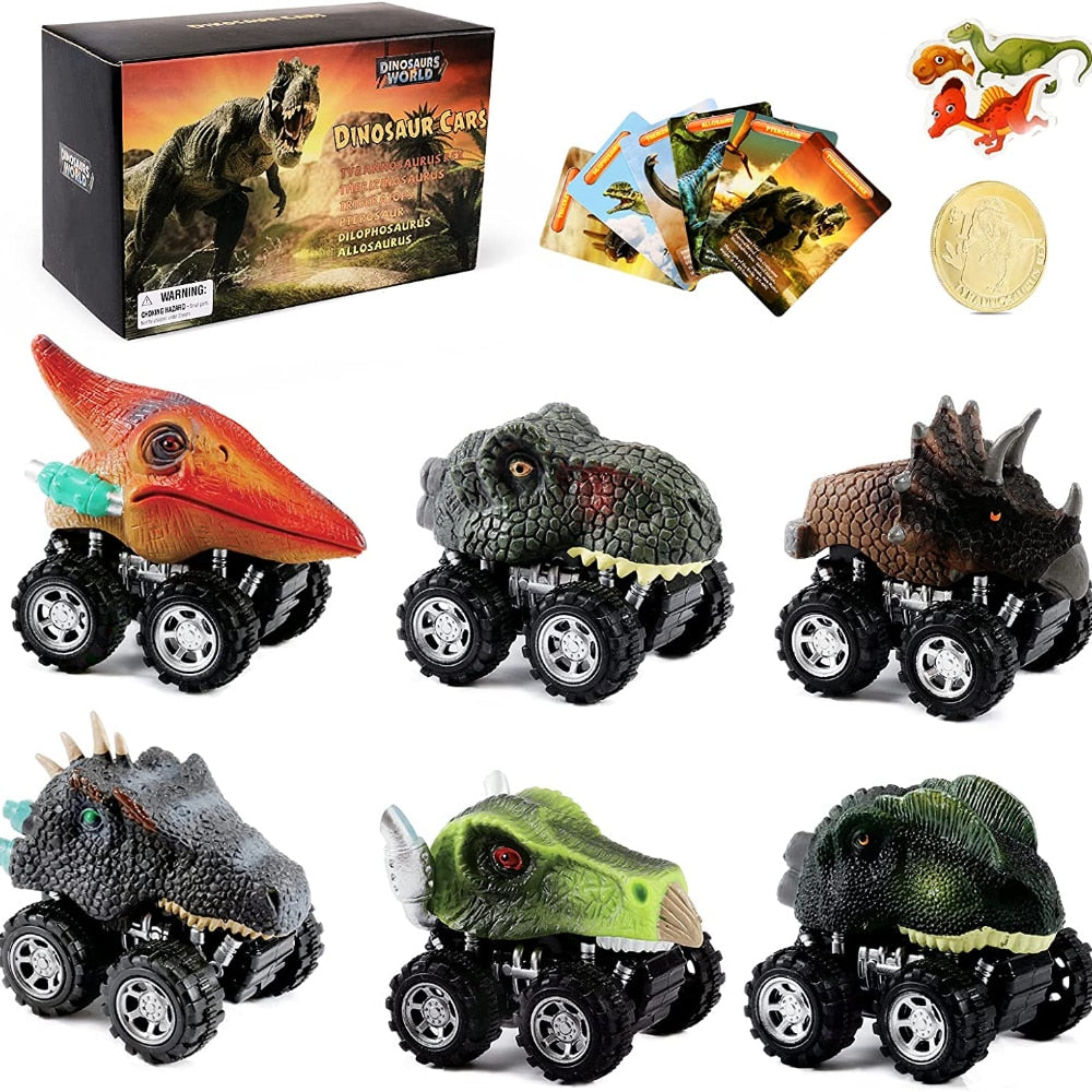 Trageți Înapoi Dinozaur Mini Auto
