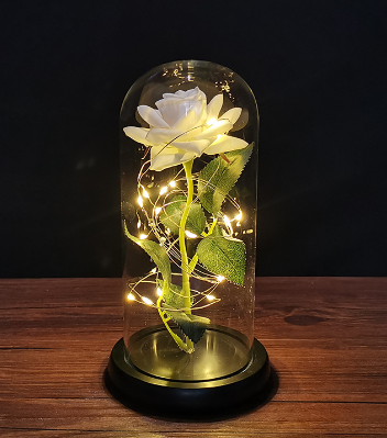 Trandafir Etern Cu Led-Uri