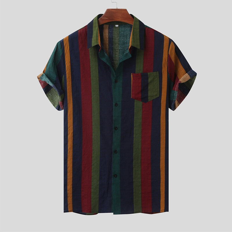 Tricou Cu Guler Vintage Din Hawaii