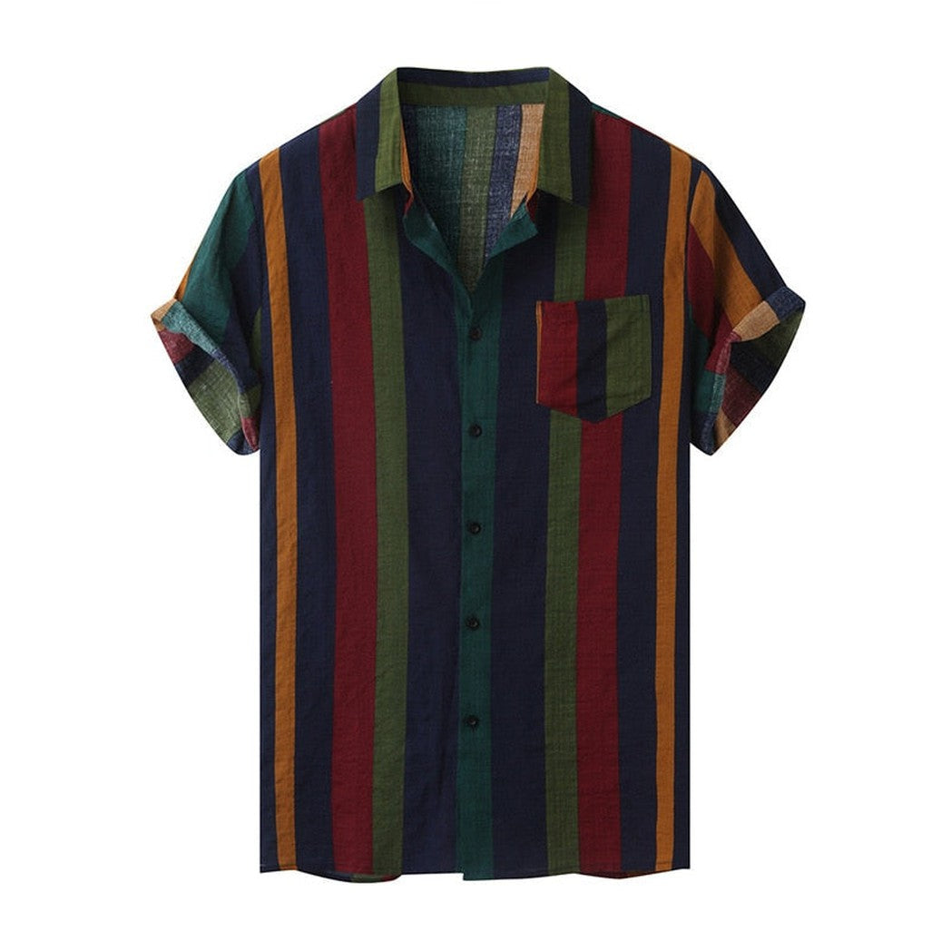 Tricou Cu Guler Vintage Din Hawaii