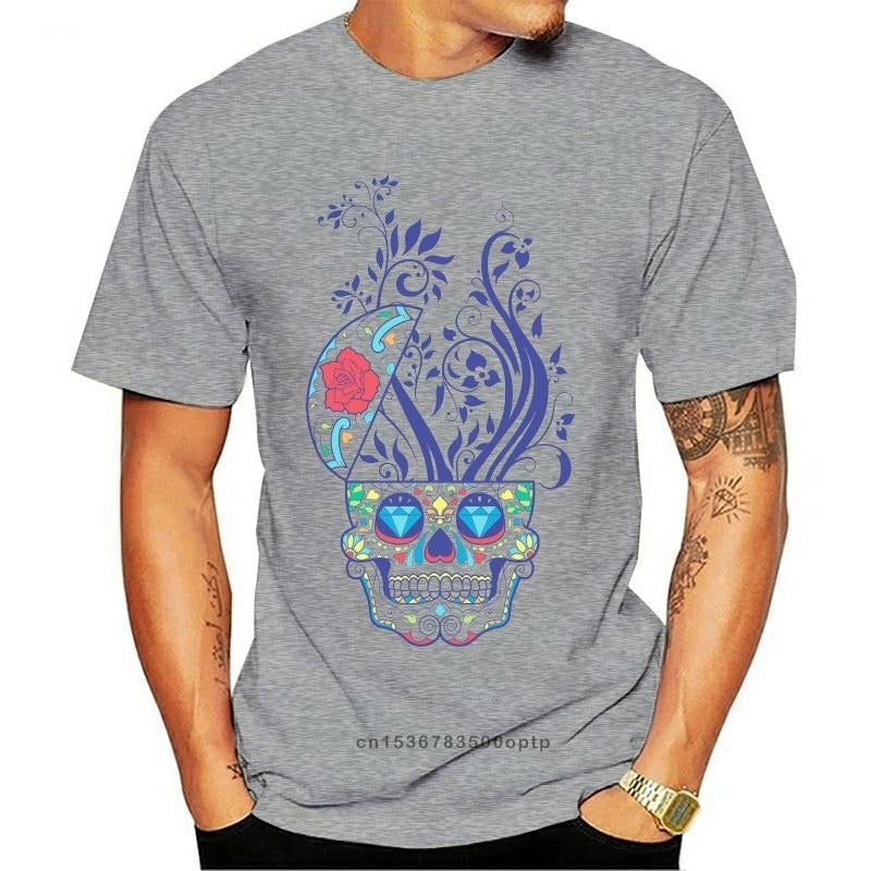 Tricou Grafic Skull Lust Rose