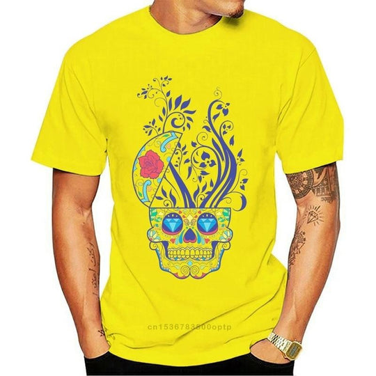 Tricou Grafic Skull Lust Rose