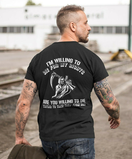 Tricou "Mor Pentru Drepturile Mele"