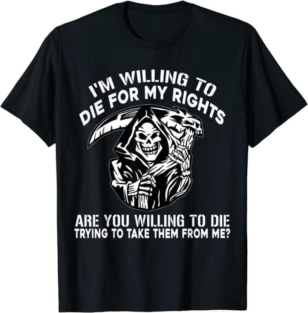 Tricou "Mor Pentru Drepturile Mele"