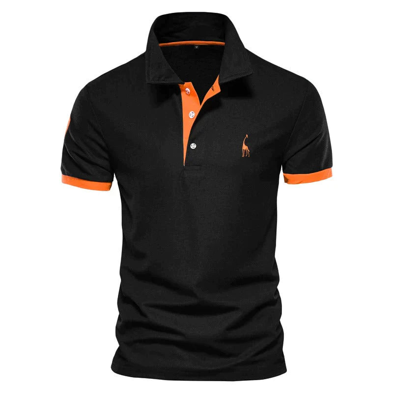 Tricou polo bărbătesc clasic, confortabil, din bumbac 6