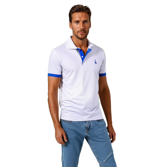 Tricou polo pentru bărbați, croială clasică relaxată 2