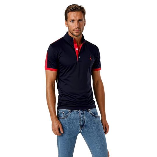 Tricou polo pentru bărbați, croială clasică relaxată 3
