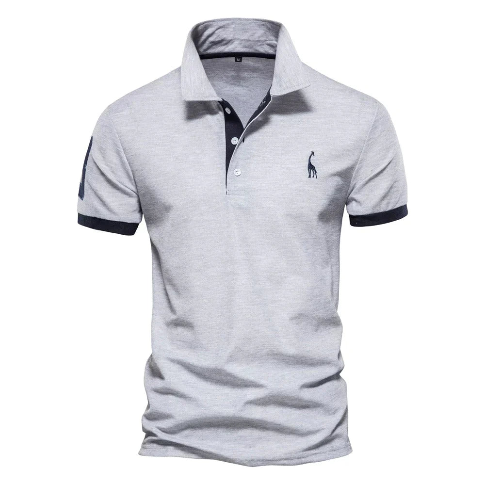 Tricou polo pentru bărbați, croială clasică relaxată 6