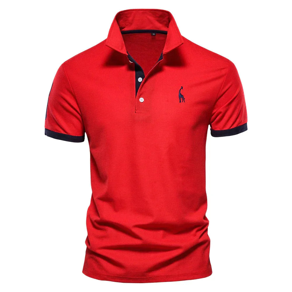 Tricou polo pentru bărbați, croială clasică relaxată 7