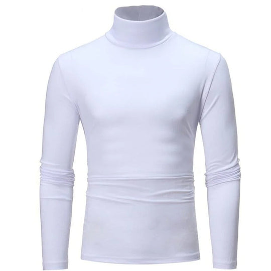 Tricou termic cu guler înalt pentru bărbați 0