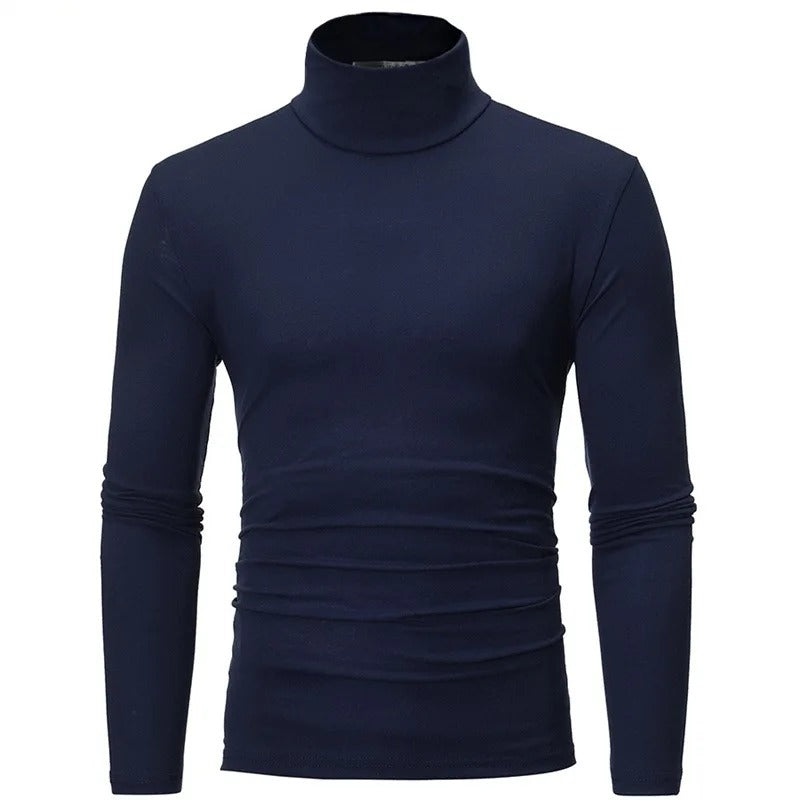 Tricou termic cu guler înalt pentru bărbați 2
