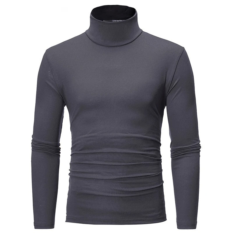 Tricou termic cu guler înalt pentru bărbați 3