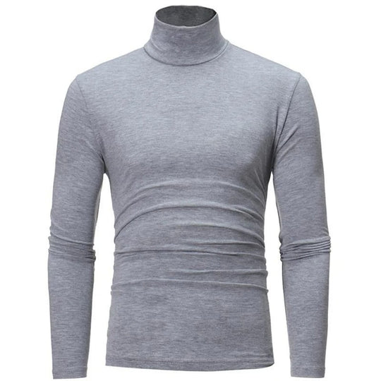 Tricou termic cu guler înalt pentru bărbați 4