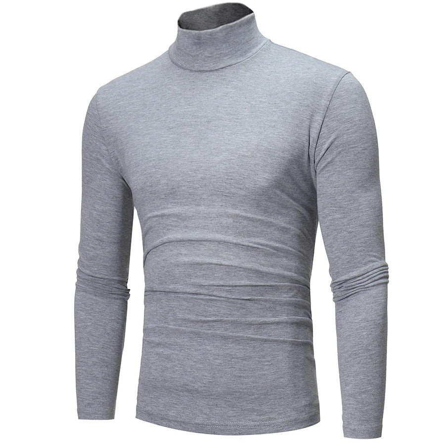 Tricou termic cu guler înalt pentru bărbați 5