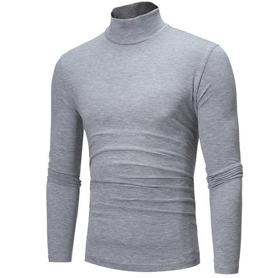 Tricou termic cu guler înalt pentru bărbați 5