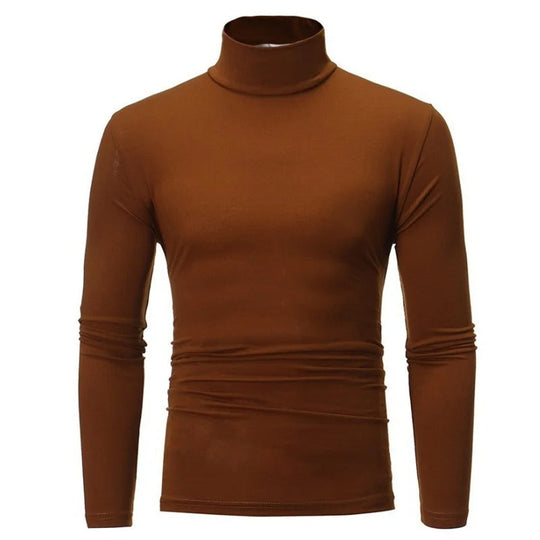 Tricou termic cu guler înalt pentru bărbați 8